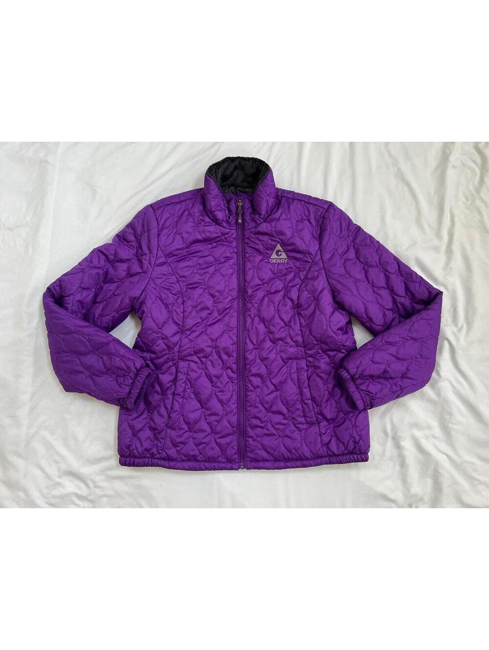 Gerry women’s size large purple lightweight puffer jacket